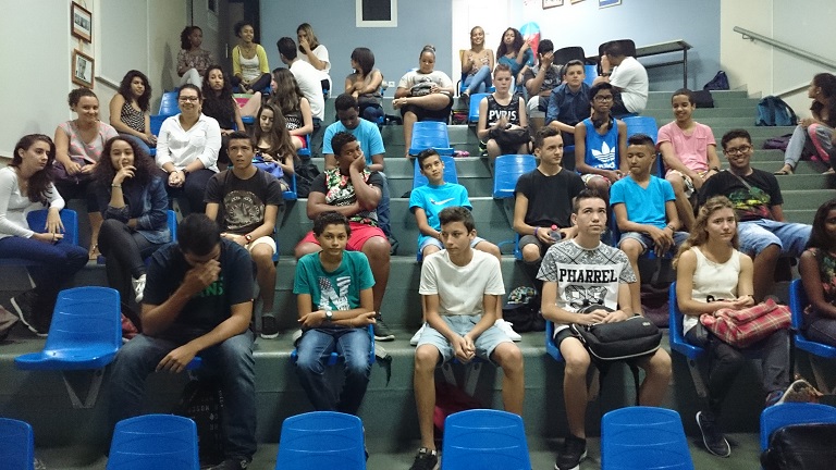 élèves dans amphi